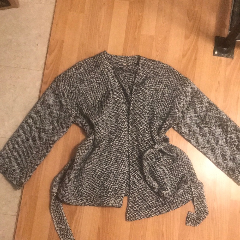 NWOT Eileen fisher woven cotton kimono jacket